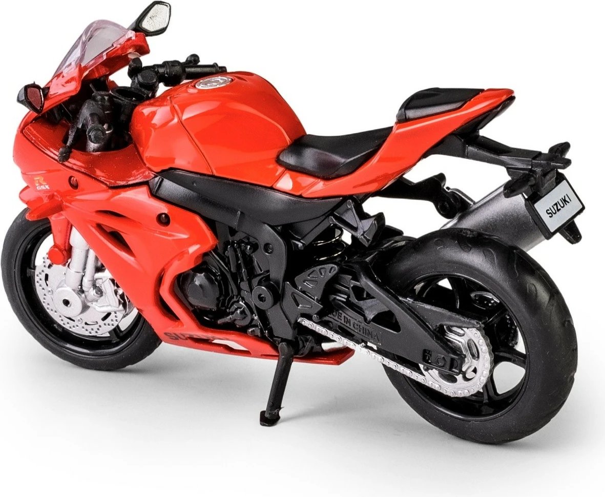Model moto Suzuki GSX-R1000 Daffi 1:18, e kuqe