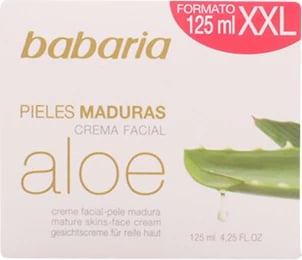 Krem fytyre Babaria Aloe Vera për lëkurë të pjekur 125ml