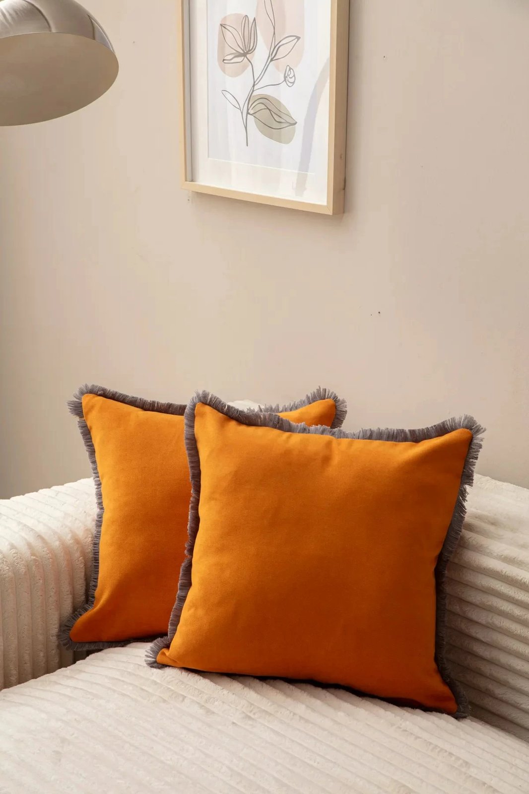 Set mbulesash për jastëkë (2 copë), Evila Originals, Sacakli, portokalli v1