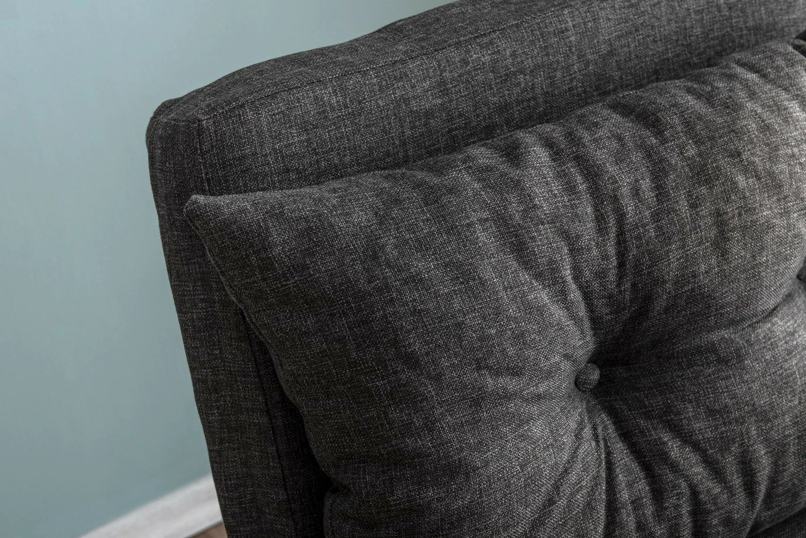 Krevat-karrige një vendës, Sando Single, ngjyrë gri e errët