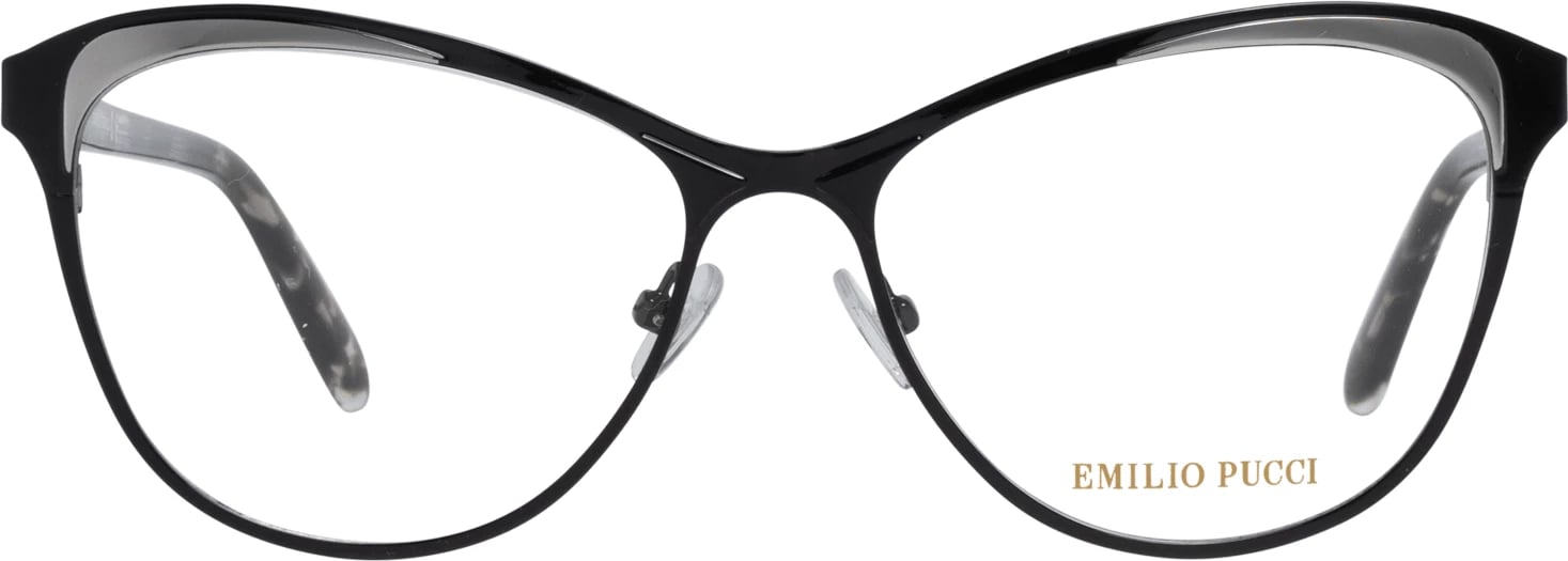 Korniza optike për femra Emilio Pucci, e zezë