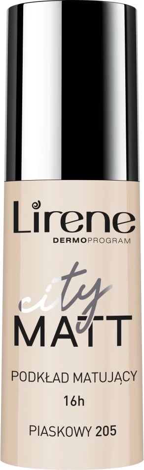 Primer për fytyrë për femra Lirene City Matt 205 Sandy 30ml