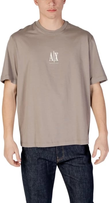 Maicë për meshkuj Armani Exchange, kafe