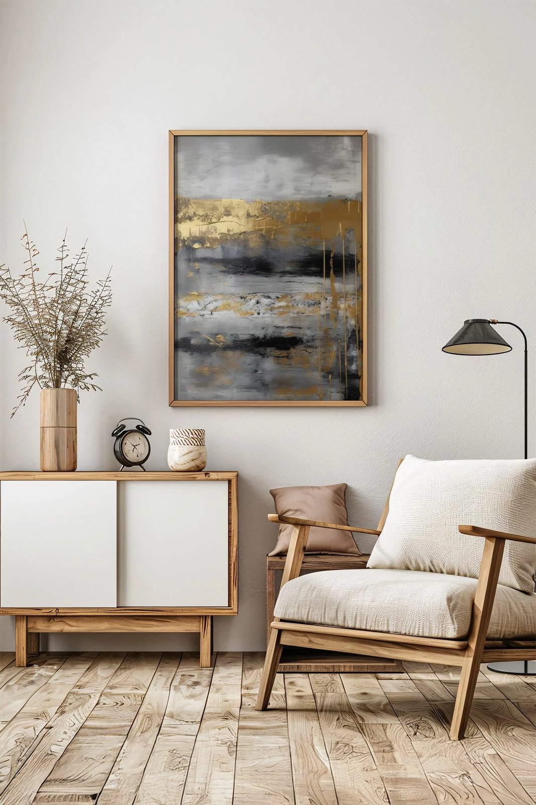 Pikturë dekorative me kornizë, shumëngjyrëshe, Artsrmdl29