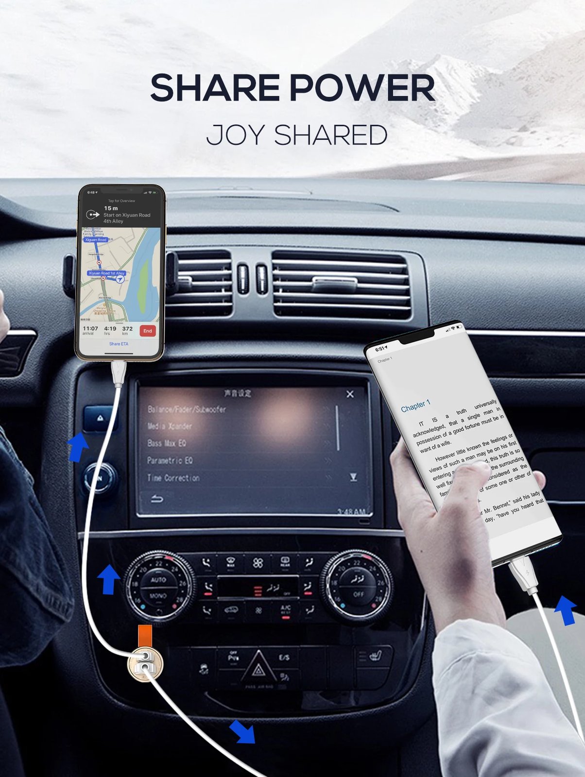 Karikues Për Veturë LDNIO C509Q (Ari) Karikues Për Veturë LDNIO C509Q (Ari)