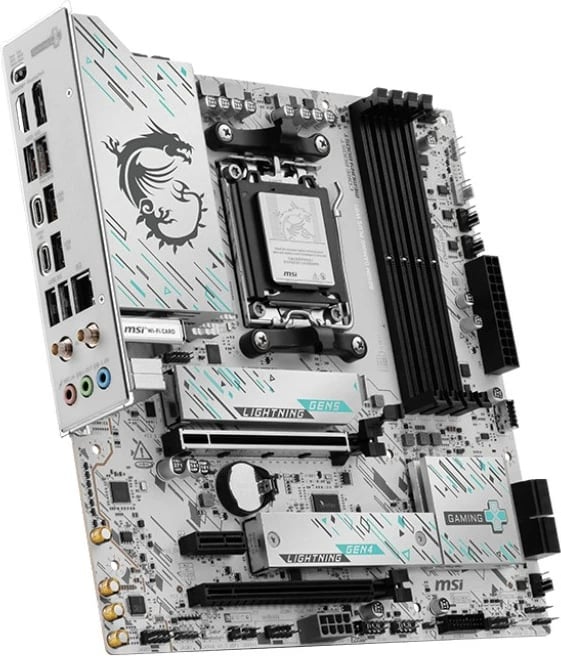 Pllakë amë MSI B850M GAMING PLUS WIFI, Socket AM5, micro ATX, E zezë