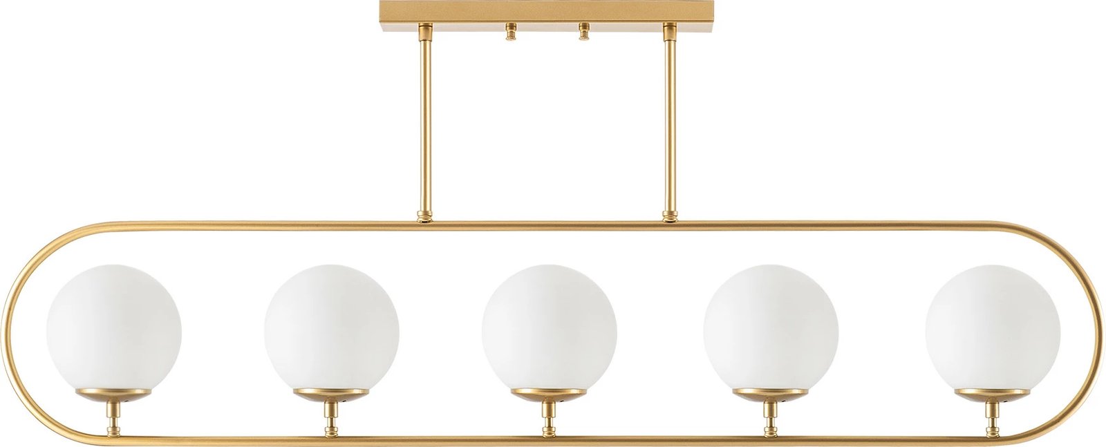 Llambë tavani Opviq Jewel, ngjyrë ari shkëlqyeshëm, 122x15cm