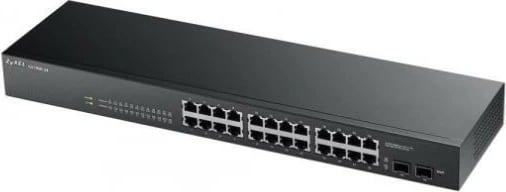 Switch i menaxhuar Zyxel GS1900-24-EU0102F, 24 porta, Rack, Gri Switch i menaxhuar Zyxel GS1900-24-EU0102F, 24 porta, Rack, Gri