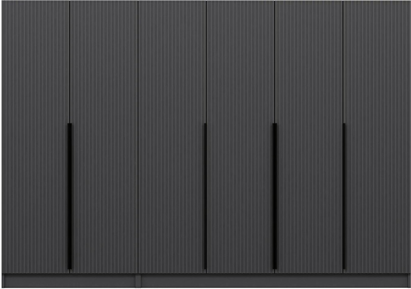 Dollap për dhomë gjumi, ngjyrë antracit, Skye Decor Kale Plus - 7776