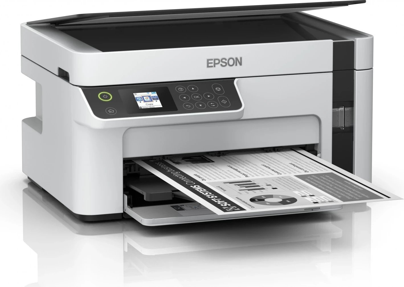 Printer Epson M2120, i bardhë Printer Epson M2120, i bardhë