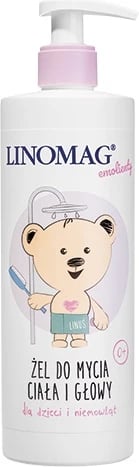 Xhel për trup dhe kokë për fëmijë Linomag 400ml