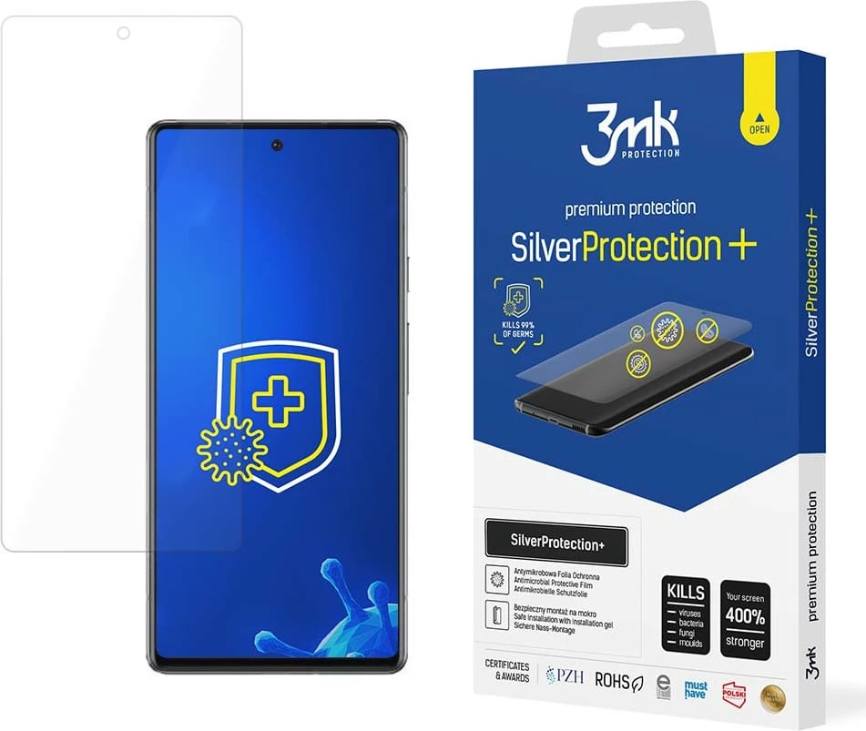Folie mbrojtëse 3mk SilverProtection+ për Google Pixel 6a, Transparent