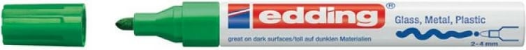 Marker boje permanent, Edding 750 (4-750004/4750004), vijë 4 mm, e gjelbër
