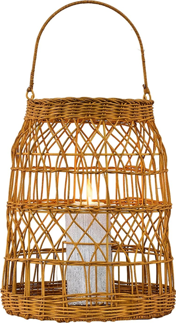 Qiri mbajtës bambuje, ngjyrë lisi, Opviq 1024-2 Qiri mbajtës bambuje, ngjyrë lisi, Opviq 1024-2