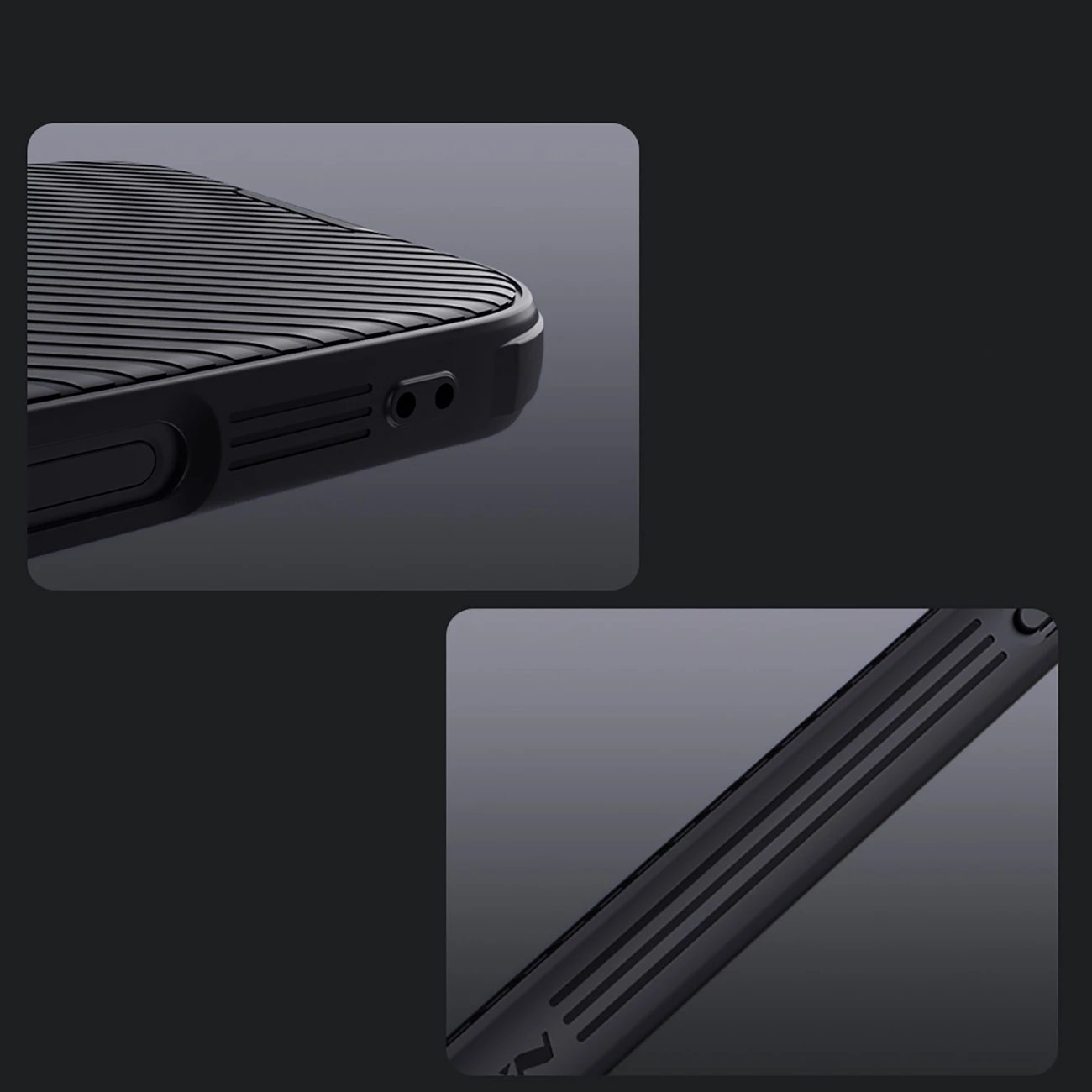 Mbështjellës Nillkin CamShield Pro Magnetic për iPhone 16, i zi Mbështjellës Nillkin CamShield Pro Magnetic për iPhone 16, i zi