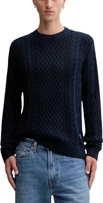 Xhemper për meshkuj Tommy Hilfiger Jeans, blu