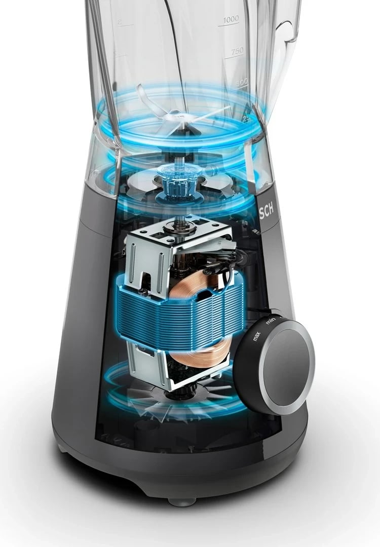 Blender Bosch Serie 4 MMB6141B, 1.5 L, 1200 W, i zi