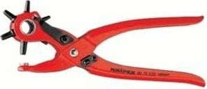 Pinca shpuese Knipex 777518, 6 kokëza, e kuqe