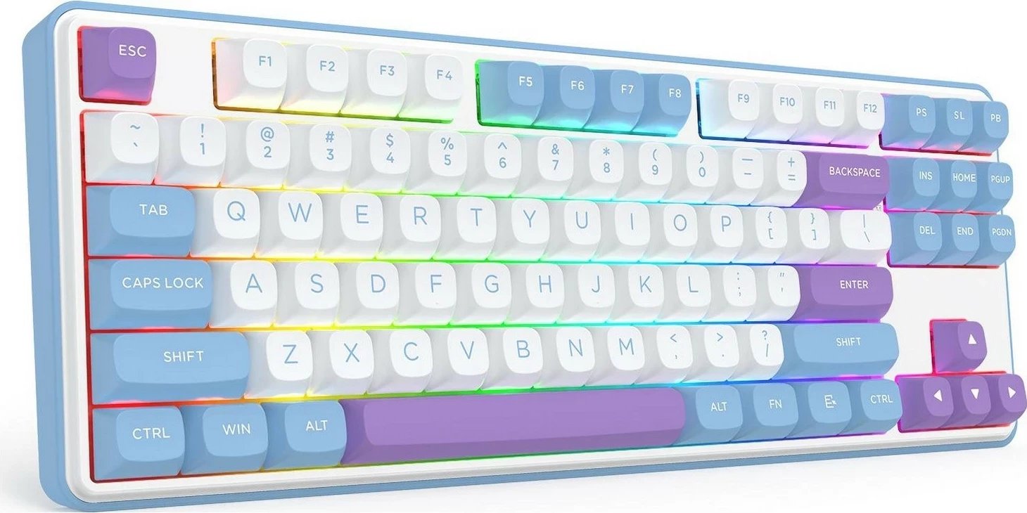 Tastierë Redragon K707WBP-RGB-PRO StarBlade, RGB, mekanike, e bardhë