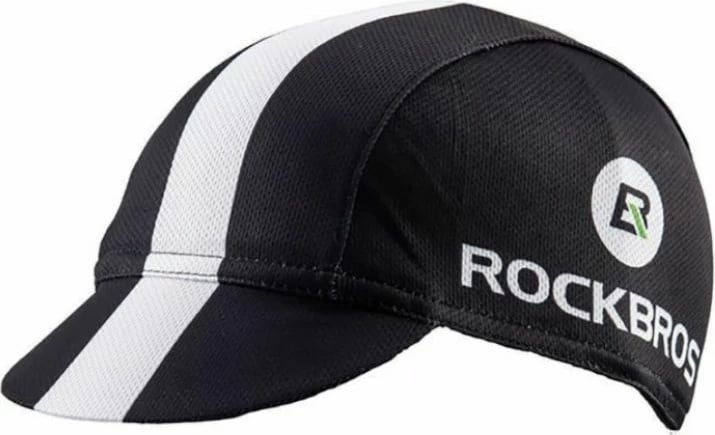 Kapelë çiklizmi Rockbros, e zezë dhe e bardhë