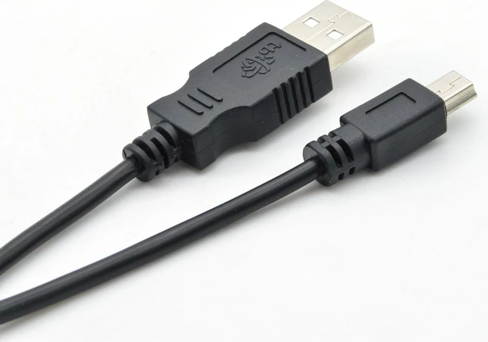 Kabllo USB TB AKTBXKU3PBAW18B, 1.8m, Mini USB, e zezë