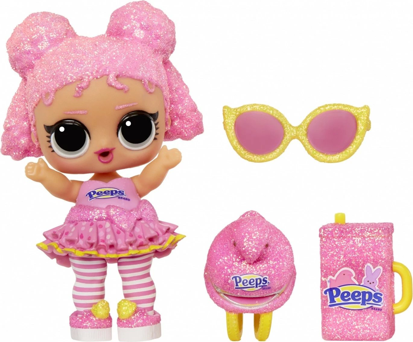 Lodër L.O.L. Surprise Mini Sweets Peeps Fluff Chick, MGA, 532224euc, për vajza, Rozë