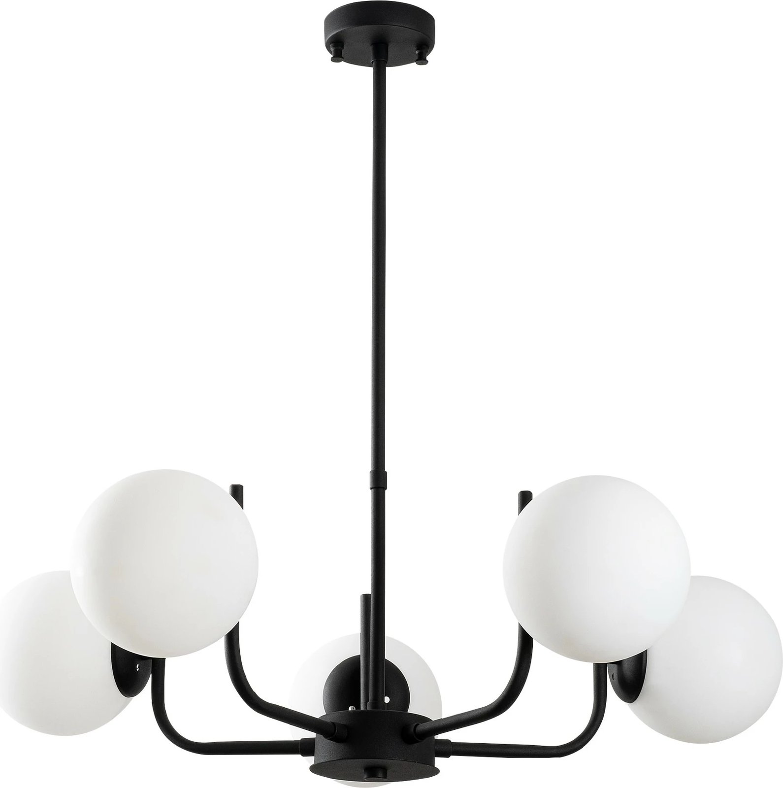 Llambë tavani Opviq, Antler, e zezë, 69cm