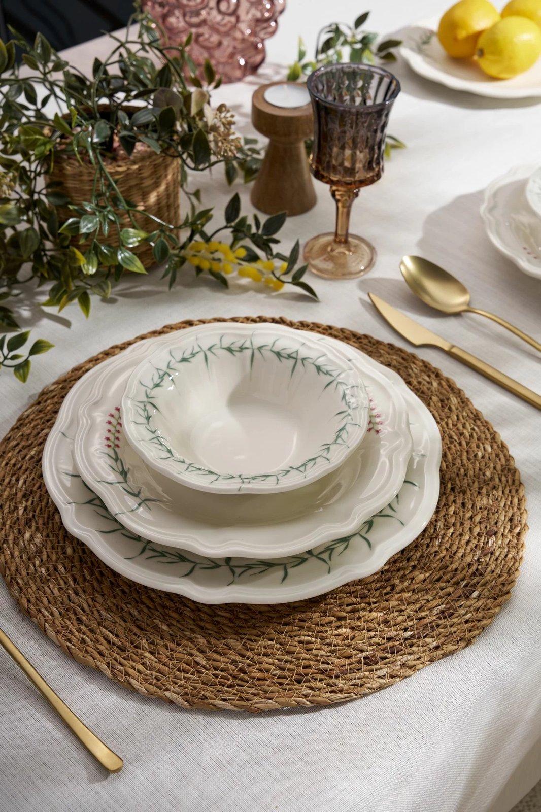 Set enësh për drekë (24 copë), Hermia Concept, Windsor Garden