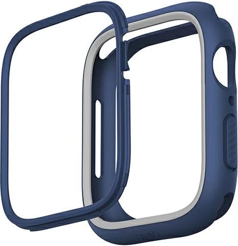 Mbështjellës UNIQ Moduo për Apple Watch 4/5/6/7/8/SE/SE2 44/45mm, blu-gri