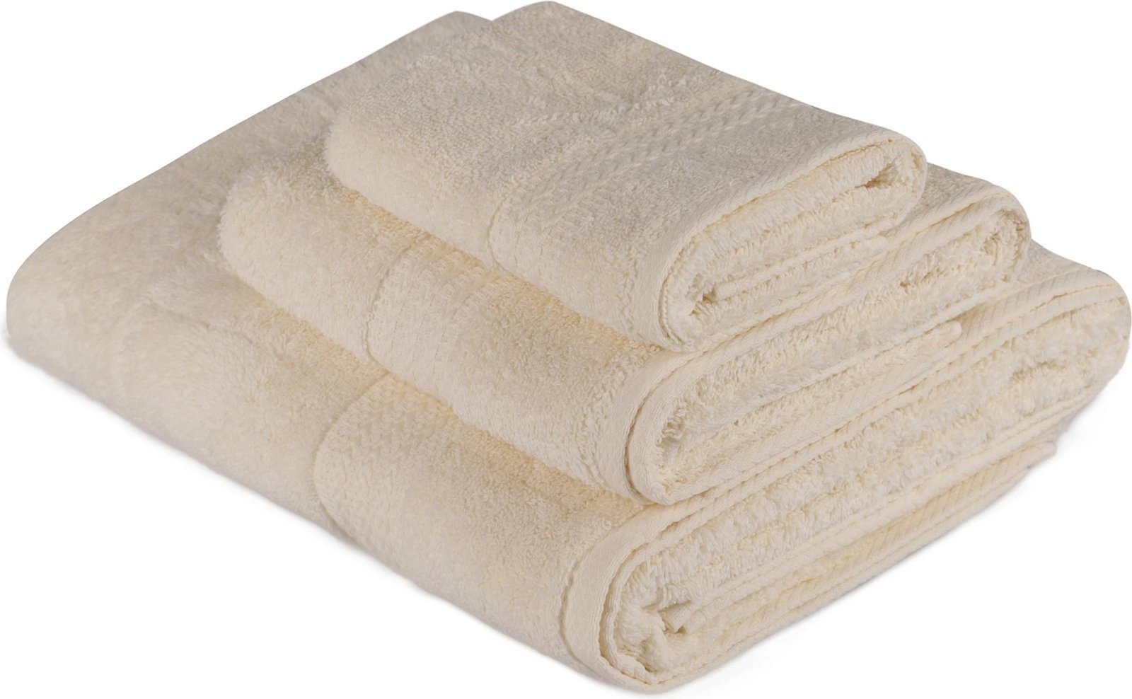 Set peshqirësh (3 copë), Mijölnir, krem