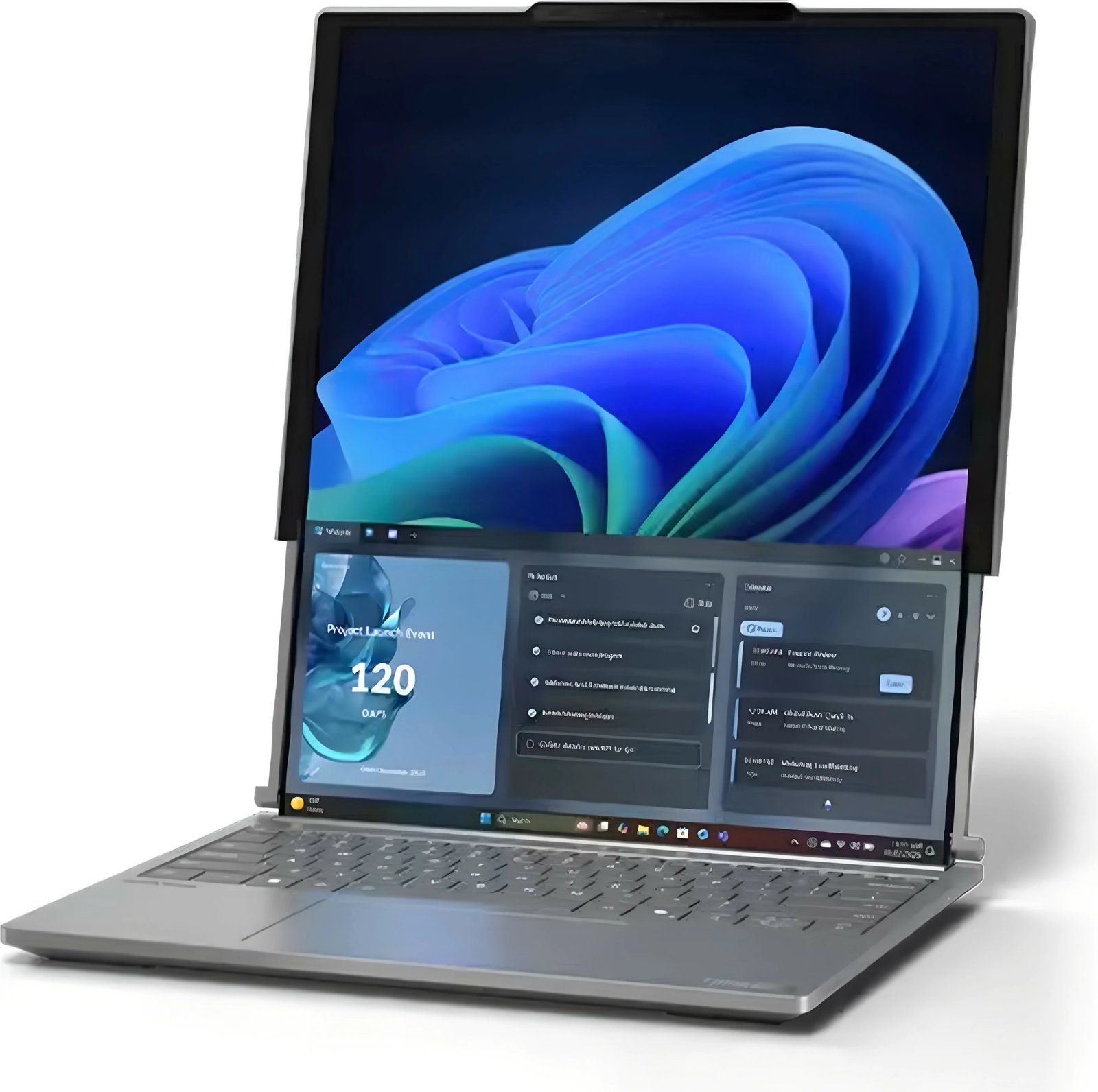 Kompjuter Lenovo ThinkBook Plus G6 Rollable, Ultra 7 258V, 32GB, 1TB SSD, 14.0" 2K, Luna Grey