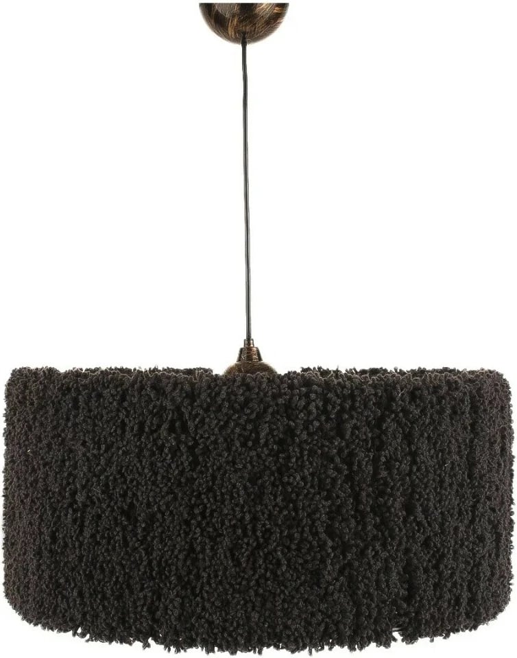 Llambë tavani Opviq, YL705, trup plastik, kapak pambuku, ngjyrë e zezë Llambë tavani Opviq, YL705, trup plastik, kapak pambuku, ngjyrë e zezë