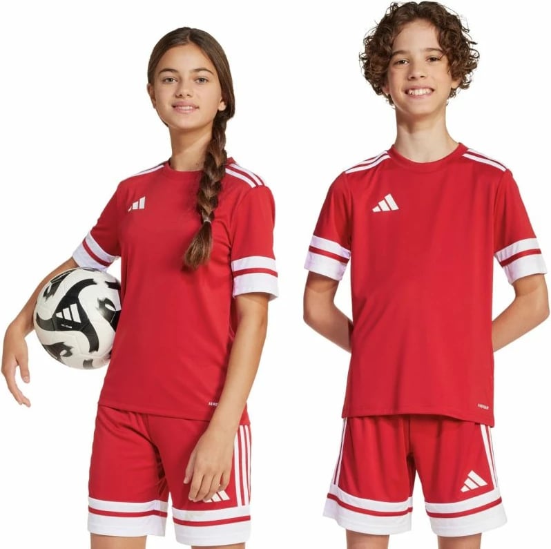 Maicë për fëmijë adidas, e kuqe