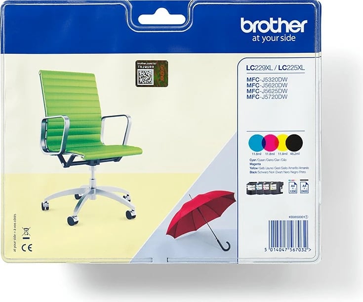 Toner Brother LC-229XLVALBPDR multipack, cyan/magenta/verdhe/zi