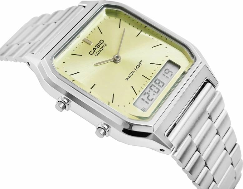 Orë dore për femra Casio, argjend