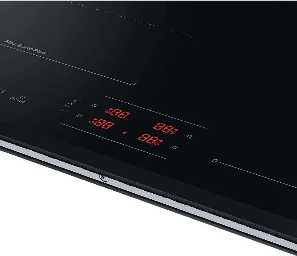 Pllakë gatimi me induksion, Samsung, NZ64B6056GK/U2, 7.4 kW, Flex Zone Plus, Wi‑Fi, e zezë