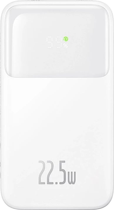 Powerbank Baseus Comet 10000mAh, 22.5W, e bardhë