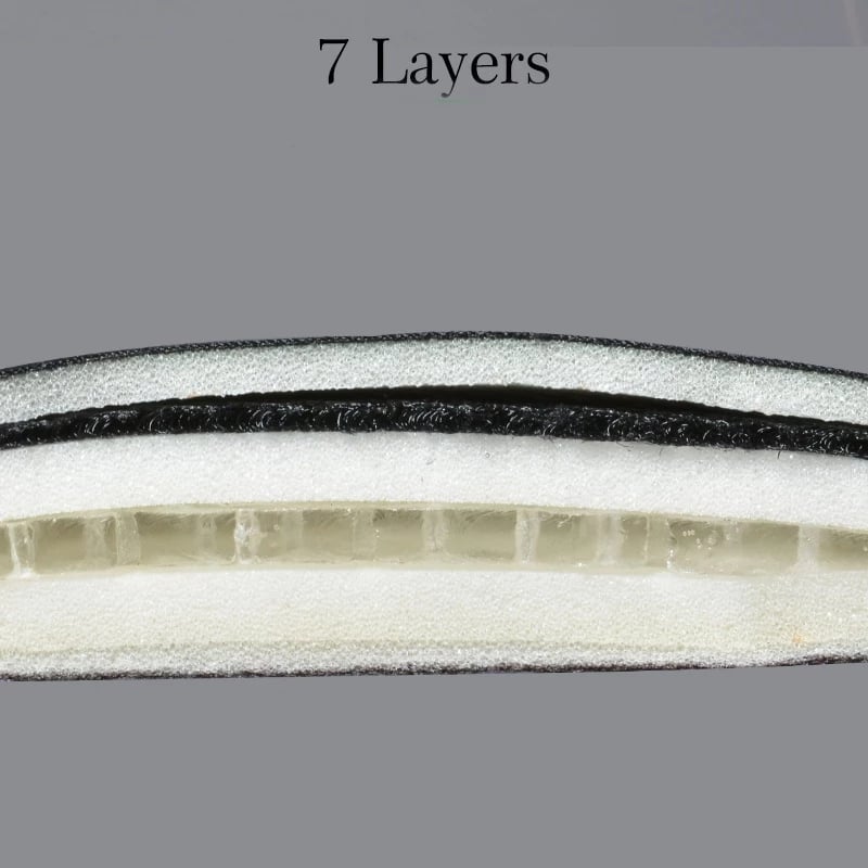 Mbështjellës sedilje biçiklete Rockbros LF047-S, silikon + memory foam, M, zi