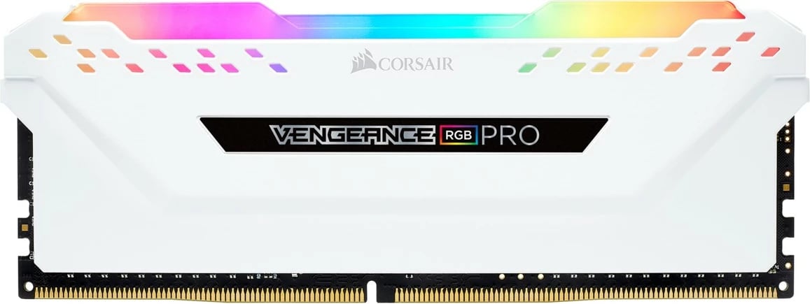 RAM Memorje Corsair Vengeance RGB PRO 32GB (2x16GB) DDR4 3200MHz, e bardhë