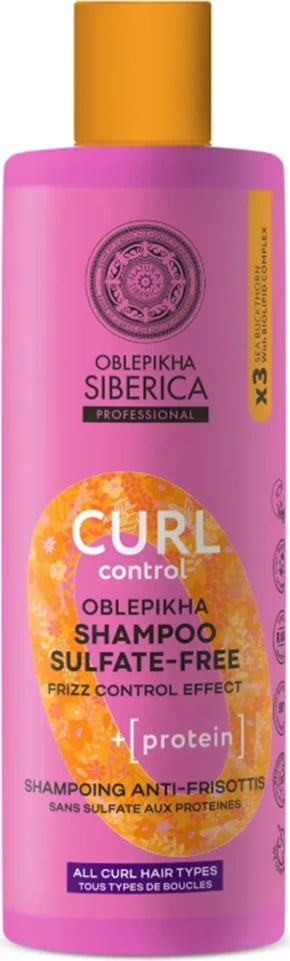 Shampon për femra Natura Siberica Oblepikha Curl Control 400ml