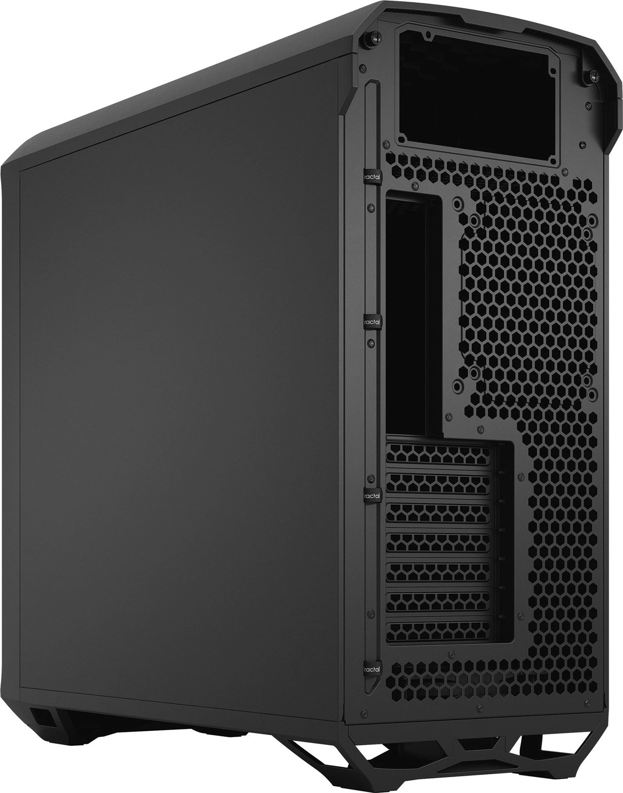 Kasë Fractal Design Torrent, Tower, PC, ATX, EATX, ITX, micro ATX, SSI CEB, Steel, Gaming, e zezë Kasë Fractal Design Torrent, Tower, PC, ATX, EATX, ITX, micro ATX, SSI CEB, Steel, Gaming, e zezë