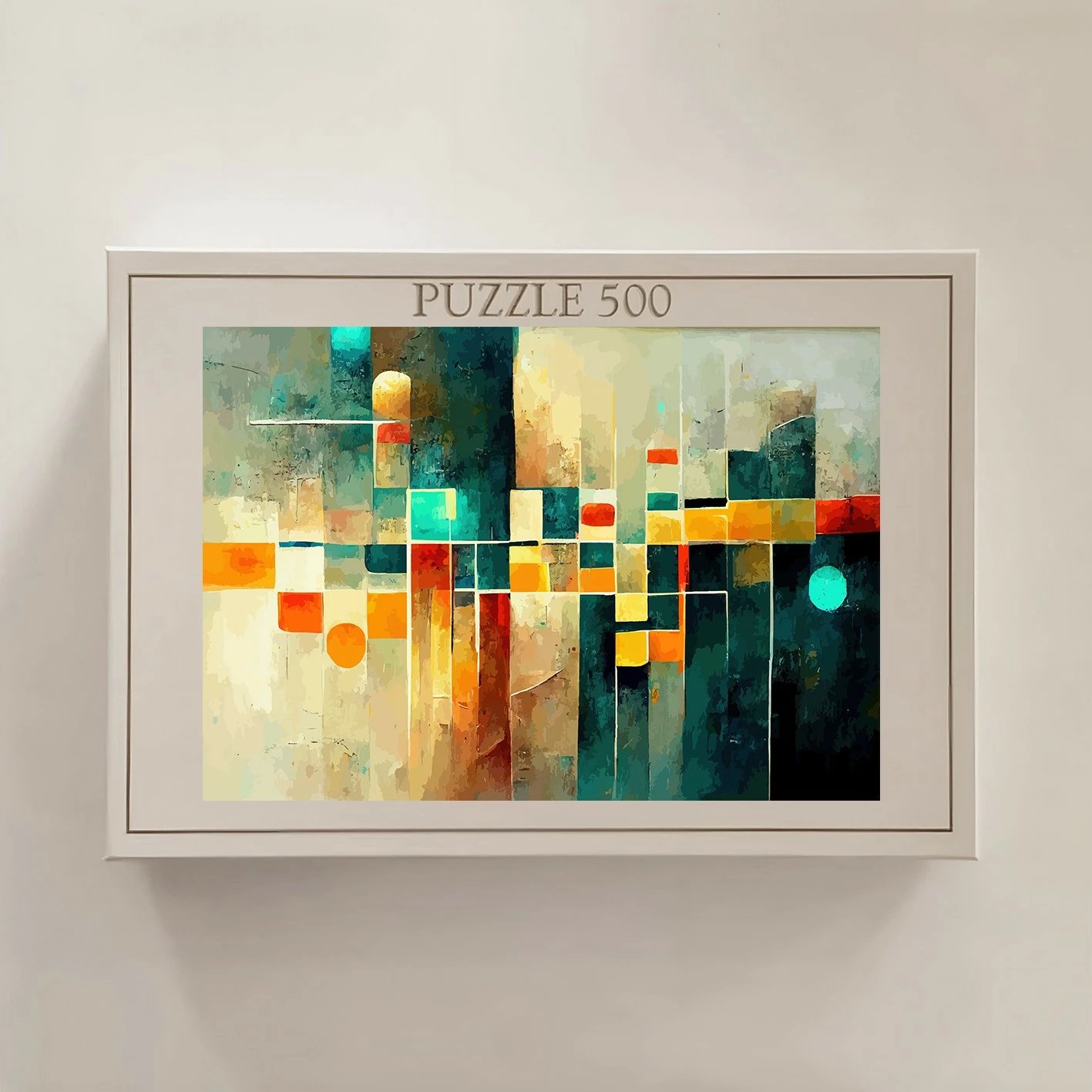 Puzzle 500 copë, Evila Originals, shumëngjyrësh, PZL_0116_500