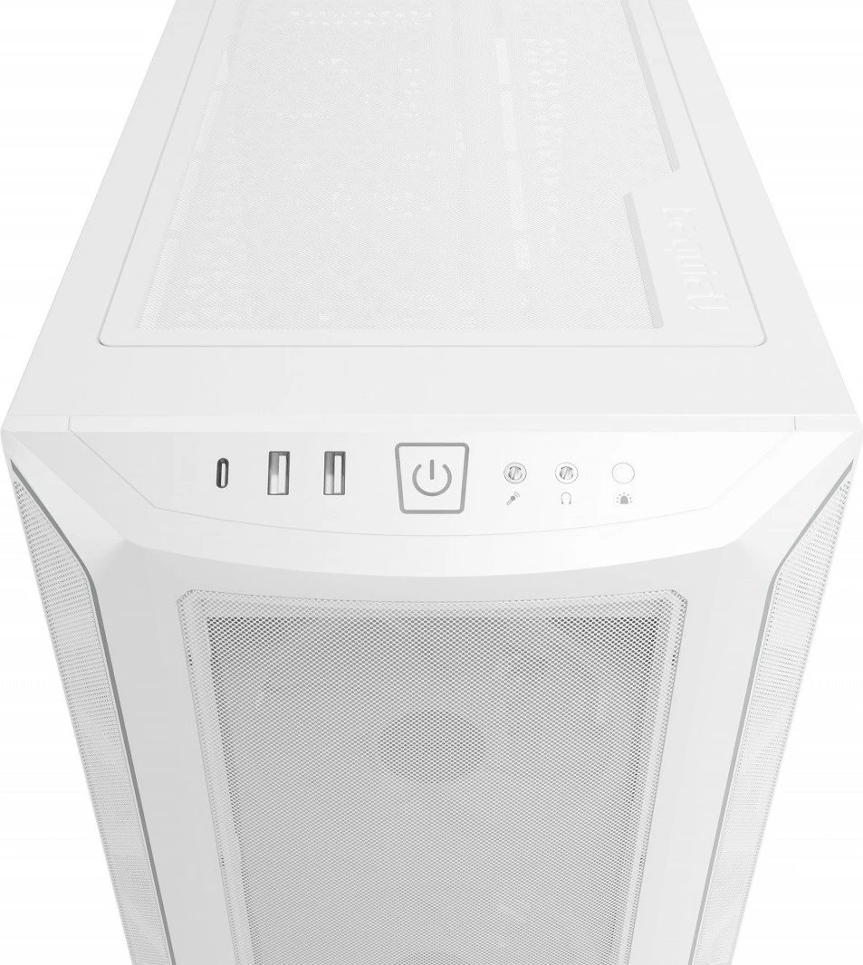 Kasë, be quiet!, Shadow Base 800 FX BGW64, Midi Tower ATX/E-ATX me ARGB, 4x 140mm fan, xham i kalitur, USB-C, e bardhë