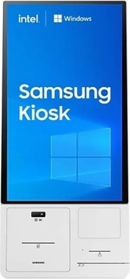 Kiosk vetëshërbimi Samsung LH24KMC3BGCXEN, 24", Intel Core i3, Windows 10 IoT, Bardhë Kiosk vetëshërbimi Samsung LH24KMC3BGCXEN, 24", Intel Core i3, Windows 10 IoT, Bardhë