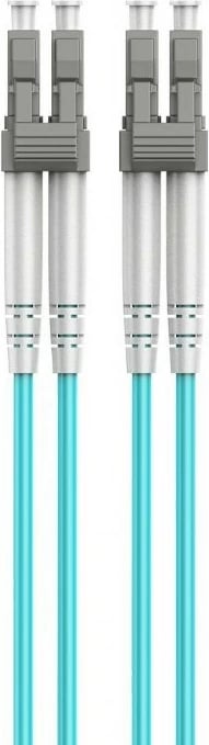 Kabllo optike Gembird CFO-MDOM4-LC/LC-10M, multimode duplex, 10m, turkuaz