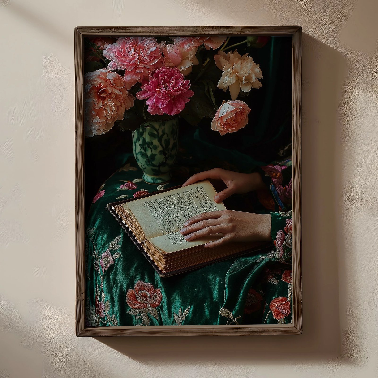 Pikturë dekorative me kornizë MDF, Wallity, TUN115-XL, shumëngjyrëshe, 50x70x3.5cm