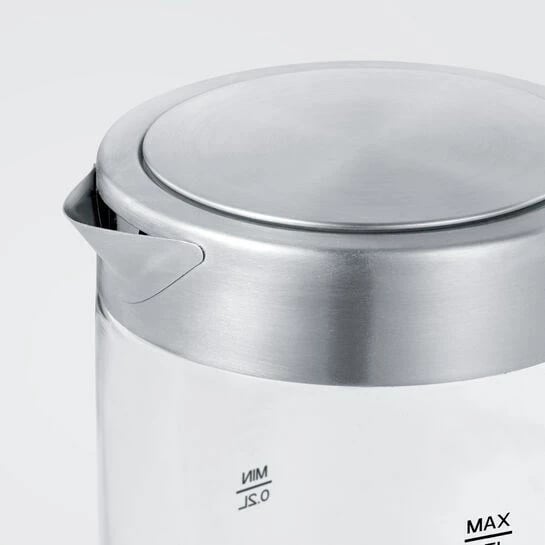 Ibrik elektrik Severin WK 3472, 0.5L, 1100W, Argjend
