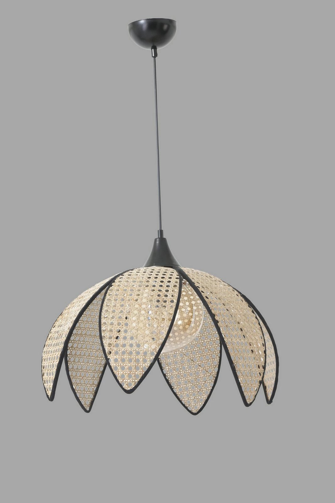 Llambë tavani Opviq, Papatya Büyük, ratan, fume dhe bezhë