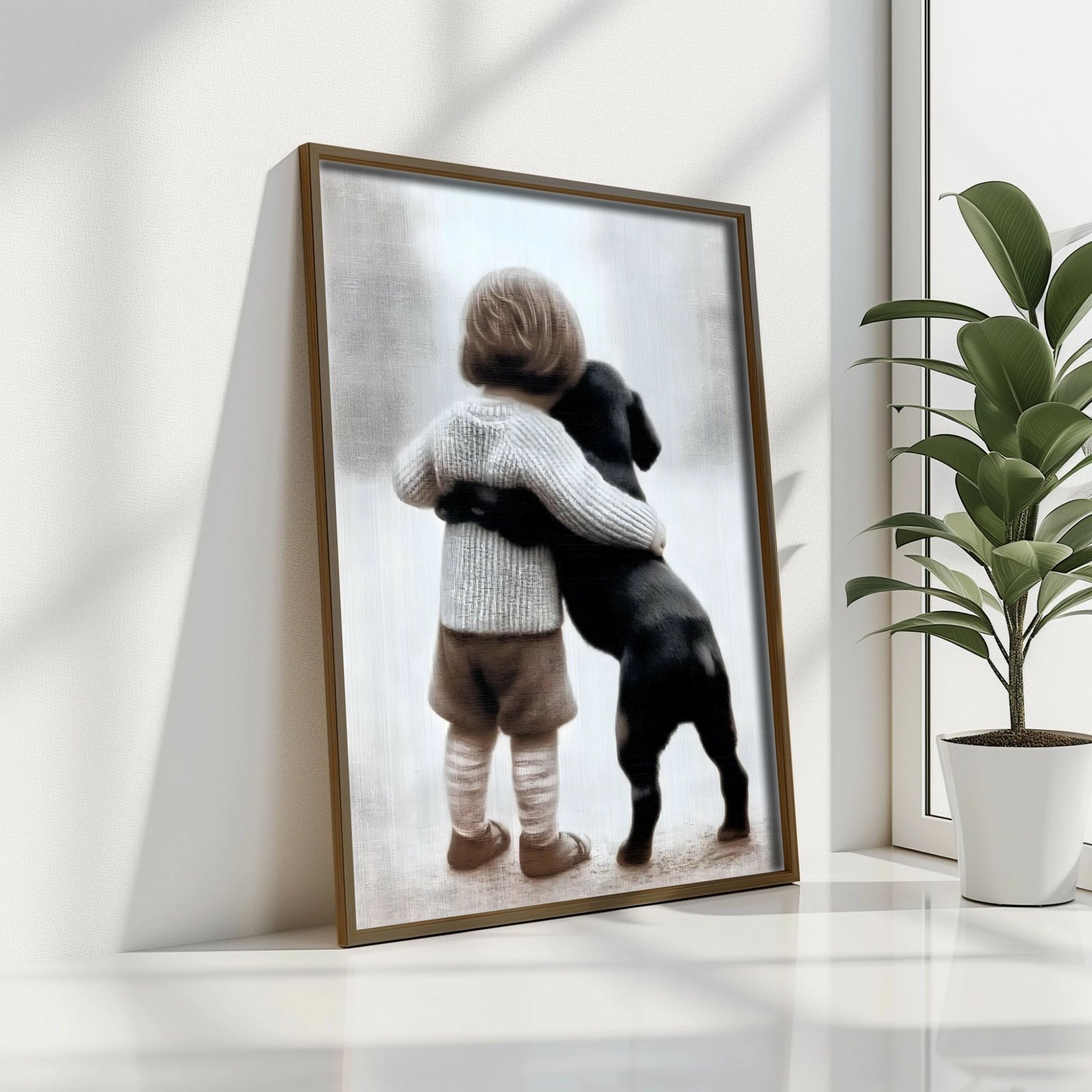 Pikturë dekorative me kornizë MDF, Wallity, GE226-L