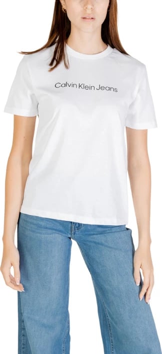 Maicë Calvin Klein Jeans femra e bardhë